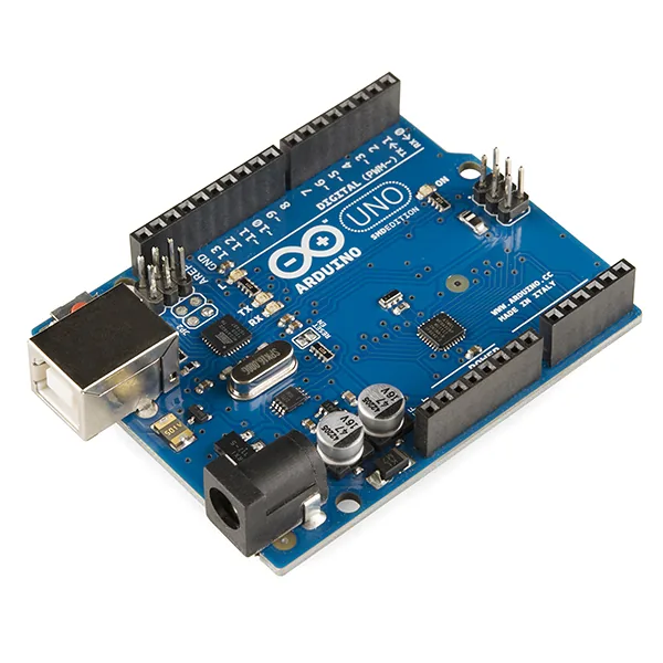 An Arduino Uno R3 board