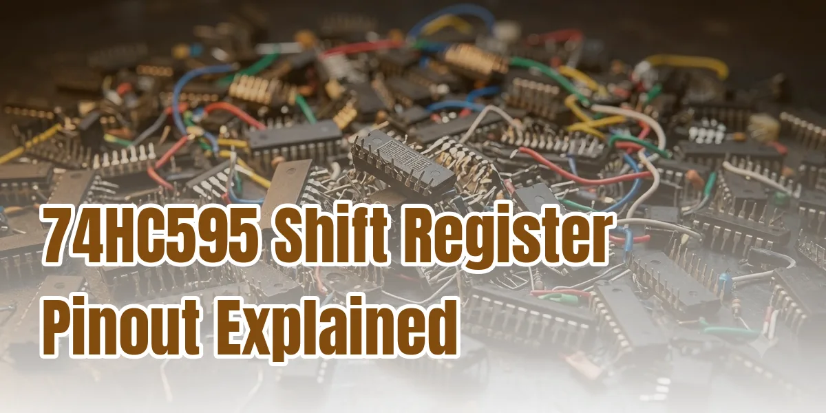 74HC595 Shift Register Pinout Explained