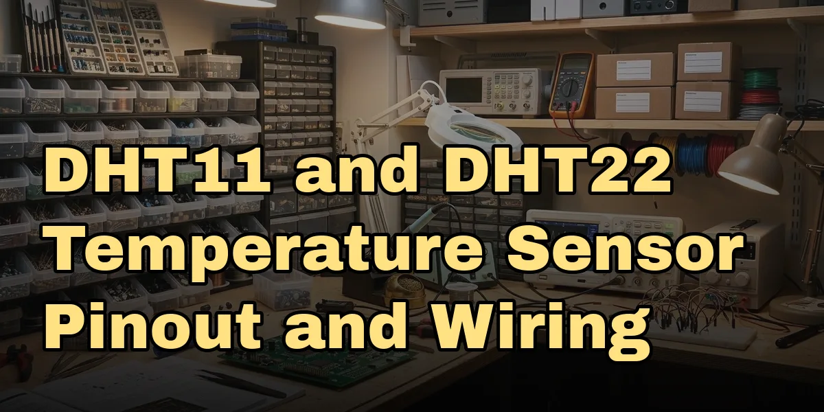 DHT11 and DHT22 Temperature Sensor Pinout and Wiring