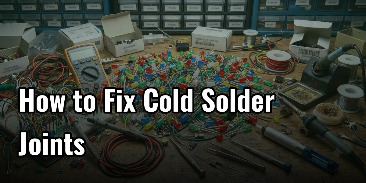 How to Fix Cold Solder Joints