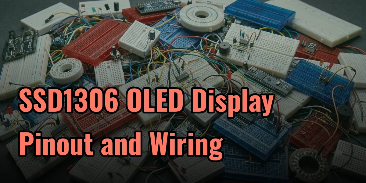 SSD1306 OLED Display Pinout and Wiring